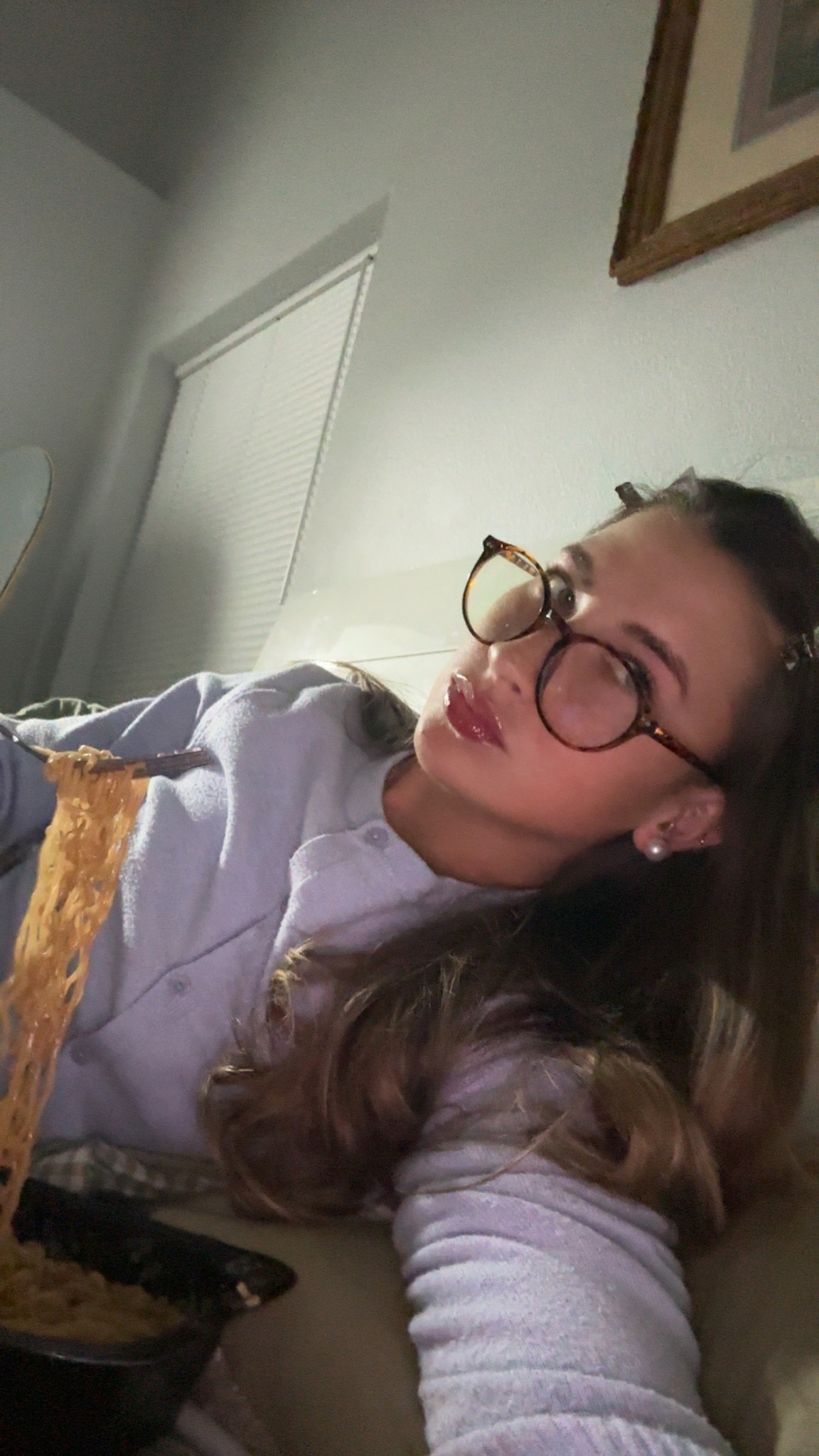 Being on my phone gives me a headache so I try to wear blue light glasses when I’m just chilling and scrolling 🥲🥲

#LTKgrwm #LTKHome #LTKvlog
