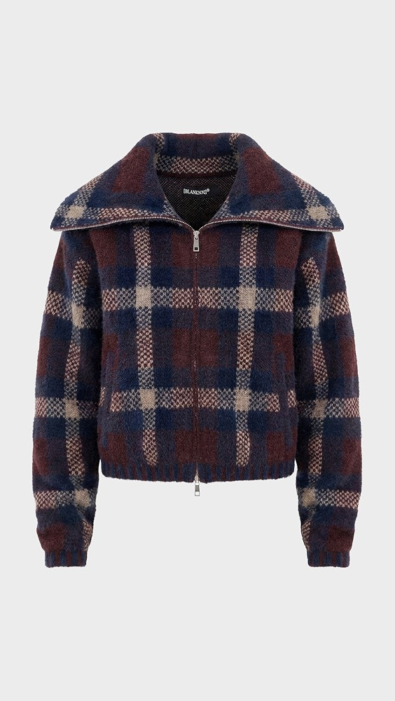 BLANKNYC Field Day Bomber Jacket Burgundy XS | Shopbop