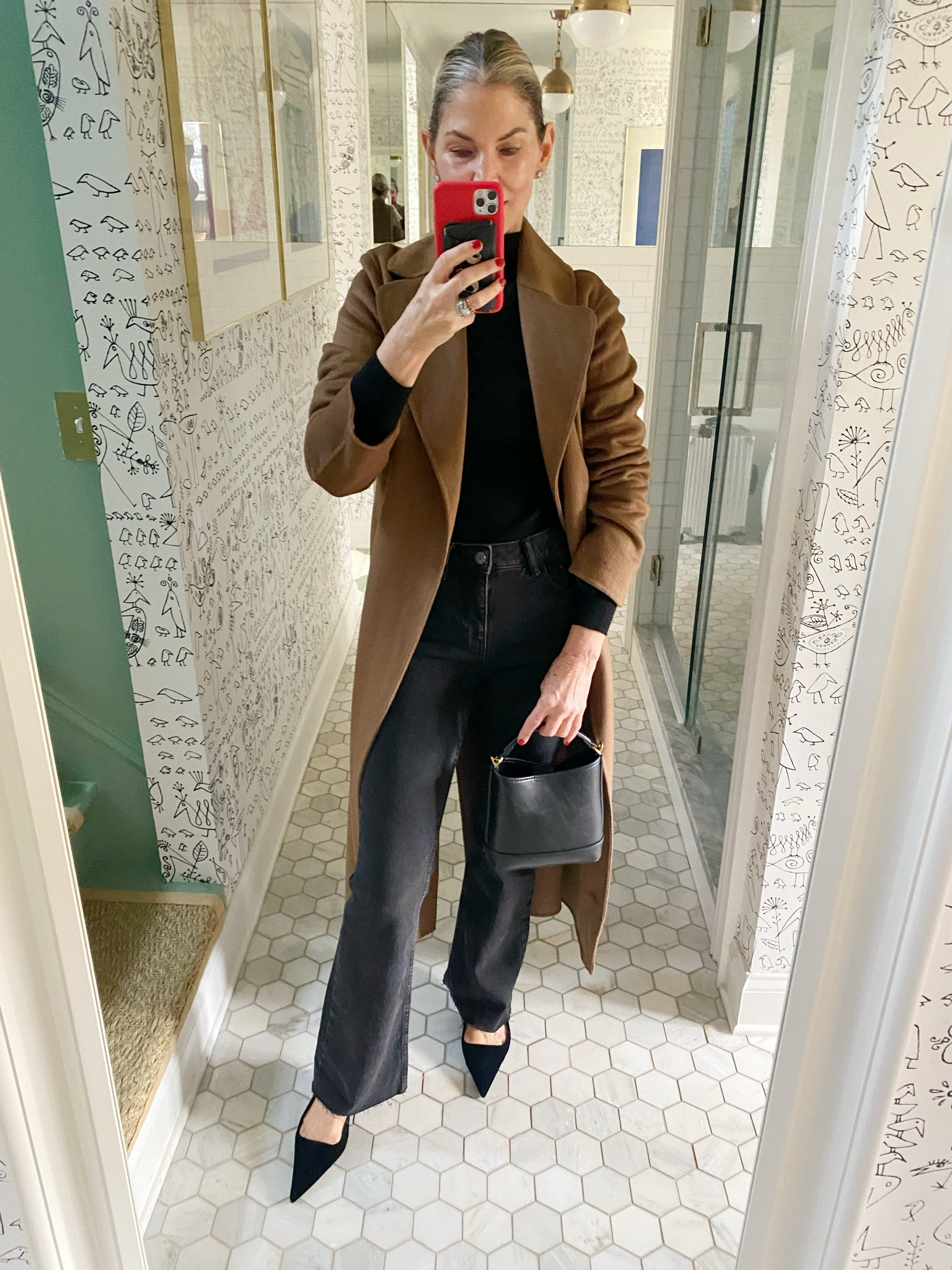Two weeks, six essential pieces from @mango, unlimited mischief. 🥂 The perfect stretch jeans for pizza flexibility 🍕 cozy mock sweater for chilly flea market adventures, a chocolate brown wrap coat so luxe it might get jealous stares 🤎 the cutest little handbag that easily transitions from daytime tourist to cocktail chic, velvet kitten heels for every Roman holiday, and flats for “just one more museum.” Italian winter, meet my wardrobe — arrivederci, overpacking! 🇮🇹 Mango’s pre-Black Friday sale just started, with 30% off of everything when you use the code EARLY30 at checkout to save on purchases of $230+! #ad #liketkit @shop.LTK 