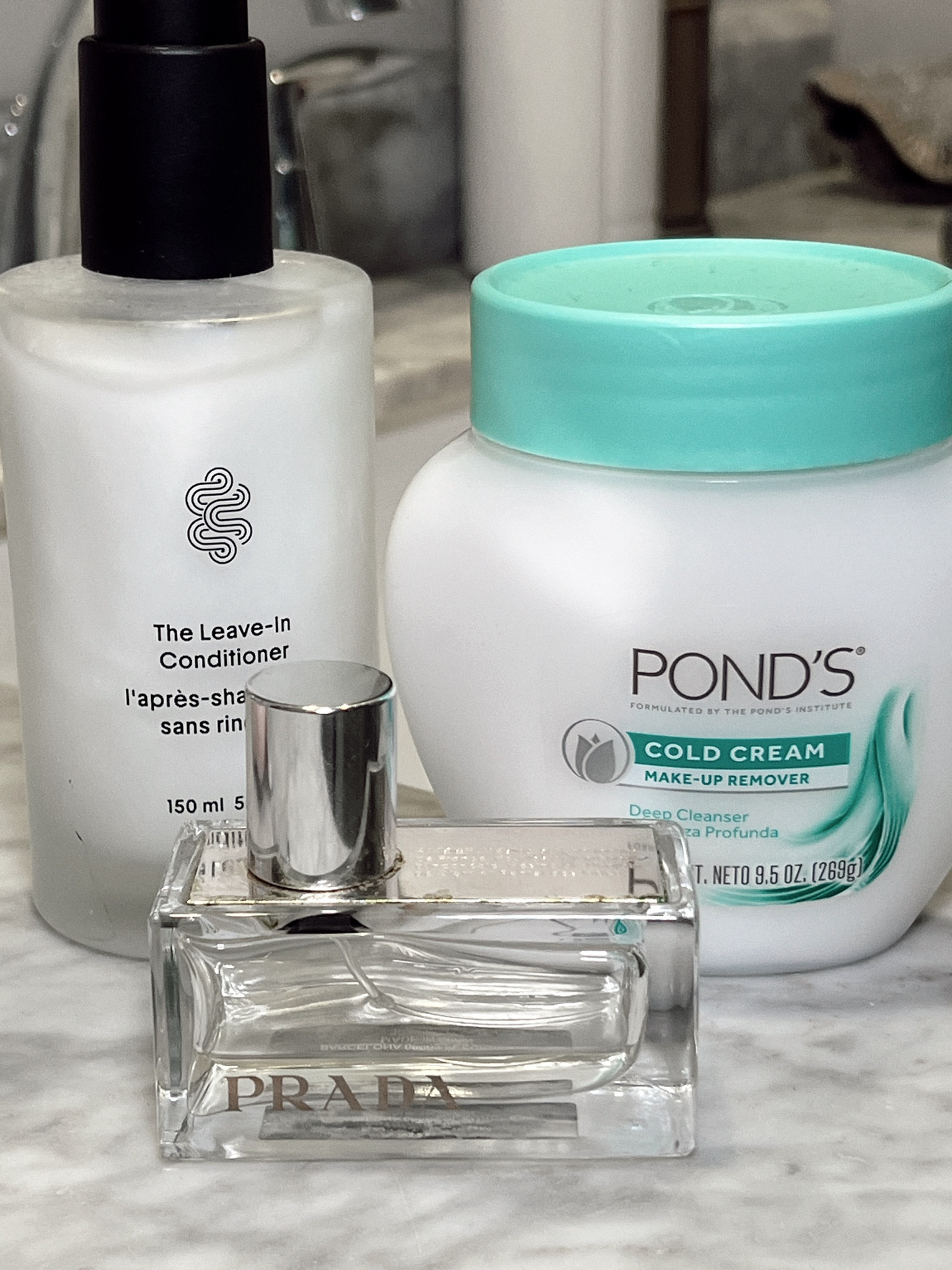 current top 3 favorites! crown affair, leave-in conditioner, ponds, makeup remover, Prada, perfume

#LTKGiftGuide #LTKfindsunder100 #LTKbeauty