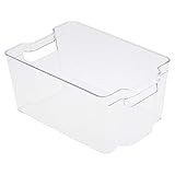 Amazon Basics Plastic Kitchen Storage Bin - Medium (2-Pack) | Amazon (US)