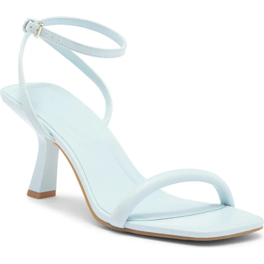 Open Edit Taytum Ankle Strap Sandal in Blue Wave at Nordstrom Rack, Size 9.5 | Nordstrom Rack