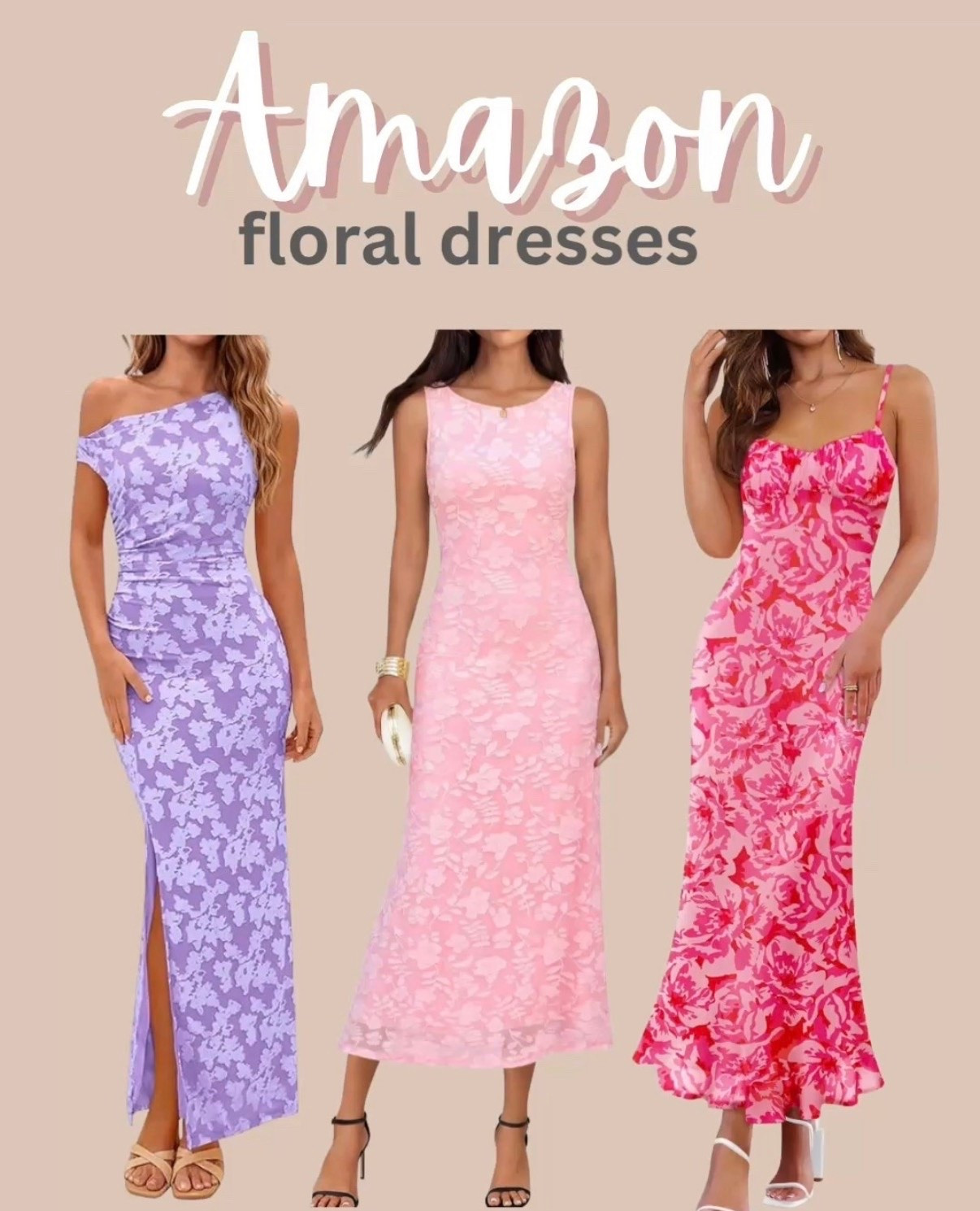 Floral dresses from Amazon for the summer! 
Beach vacation outfit, resort beach outfit, floral dress from Amazon

| amazon | spring dress | floral dresses | sundress | spring wedding guest | lsummer outfit | boho dress | boho style | summer outfit Inspo | spring dress | summer dresses | beach dress | travel dress | resort wear | resort dress | casual dresses | amazon dresses | amazon summer | amazon fashion | girly | cottage core | boho | amazon style | one shoulder | vacation  | summer | cruise | beach outfit | beach fashion | mini dress | wedding guest | wedding guest dresses | boho | date night | 
#amazon #weddingguest #dress #dresses

#LTKWedding #LTKBump #LTKSeasonal