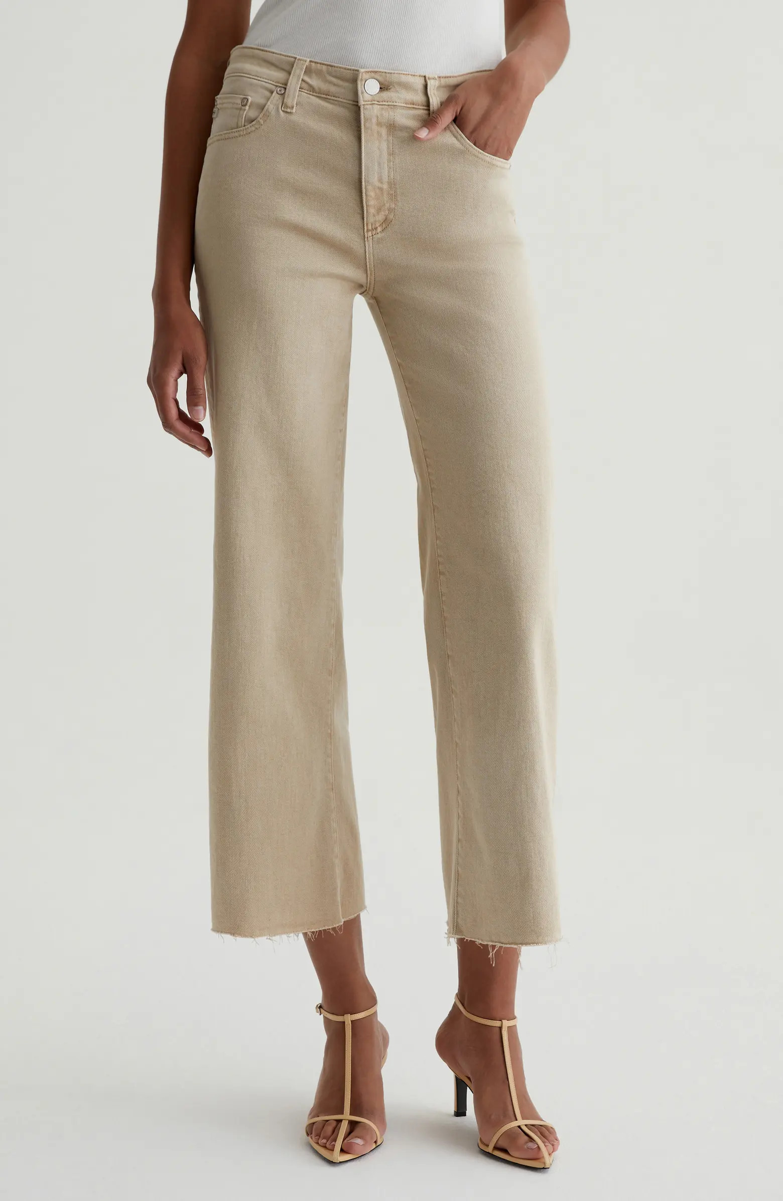 Saige Ankle Wide Leg Jeans | Nordstrom