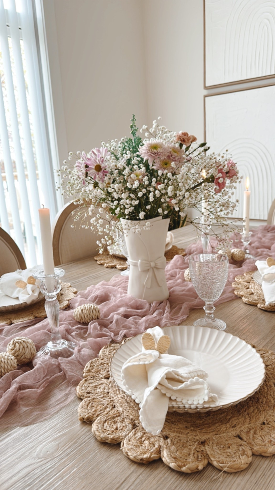 Easter tablescape 🐰✨

#LTKSeasonal #LTKFestival #LTKHome
