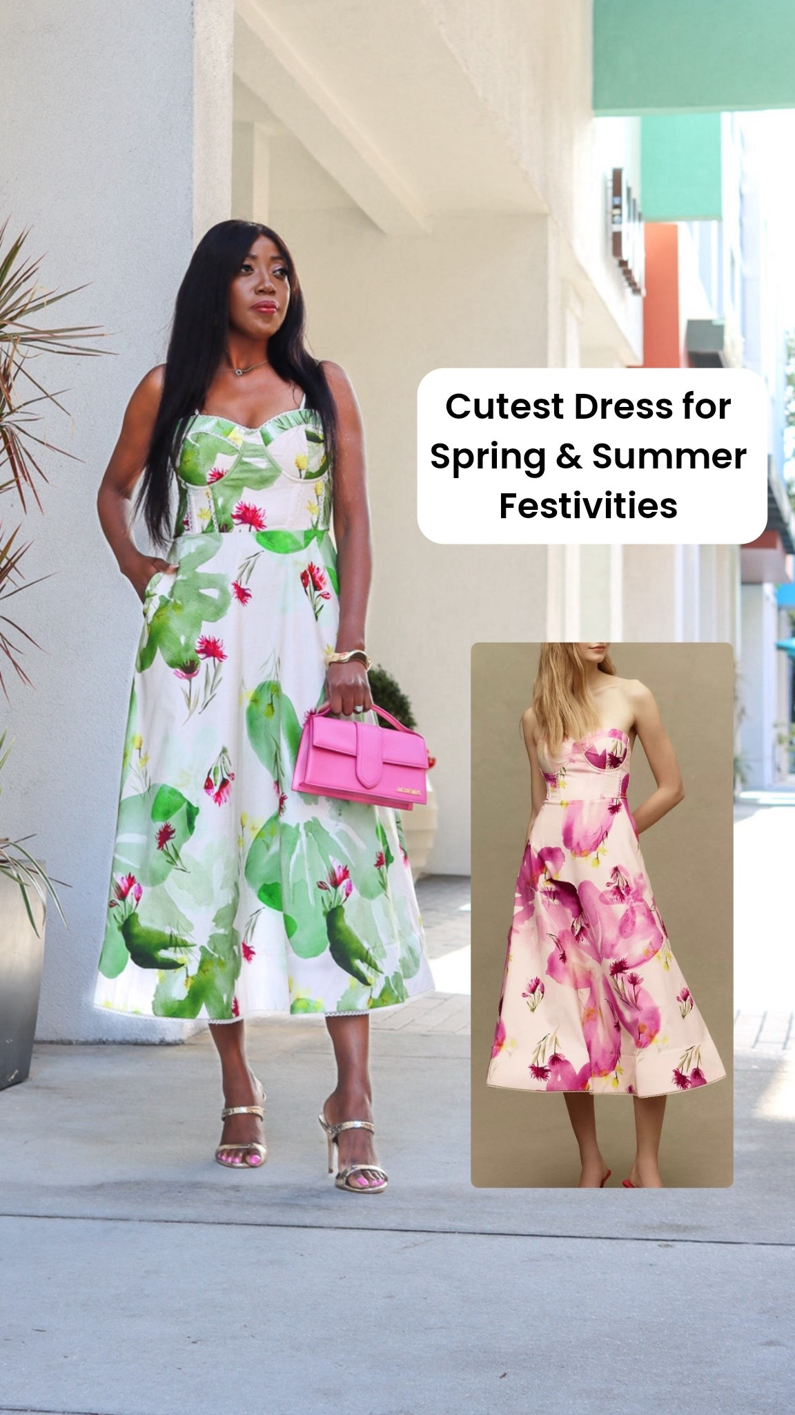 Obsessed with this dress. Wore it multiple times this spring. True to size. Wearing a small. Also comes in pink. 

Spring Dresses, Summer Dresses, Spring Outfits 2026, Spring Outfits, Dress, Ootd, 

#LTKSeasonal 

#LTKOver40 #LTKWedding #LTKootd