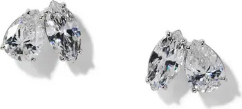 Everleigh Cubic Zirconia Stud Earrings | Nordstrom