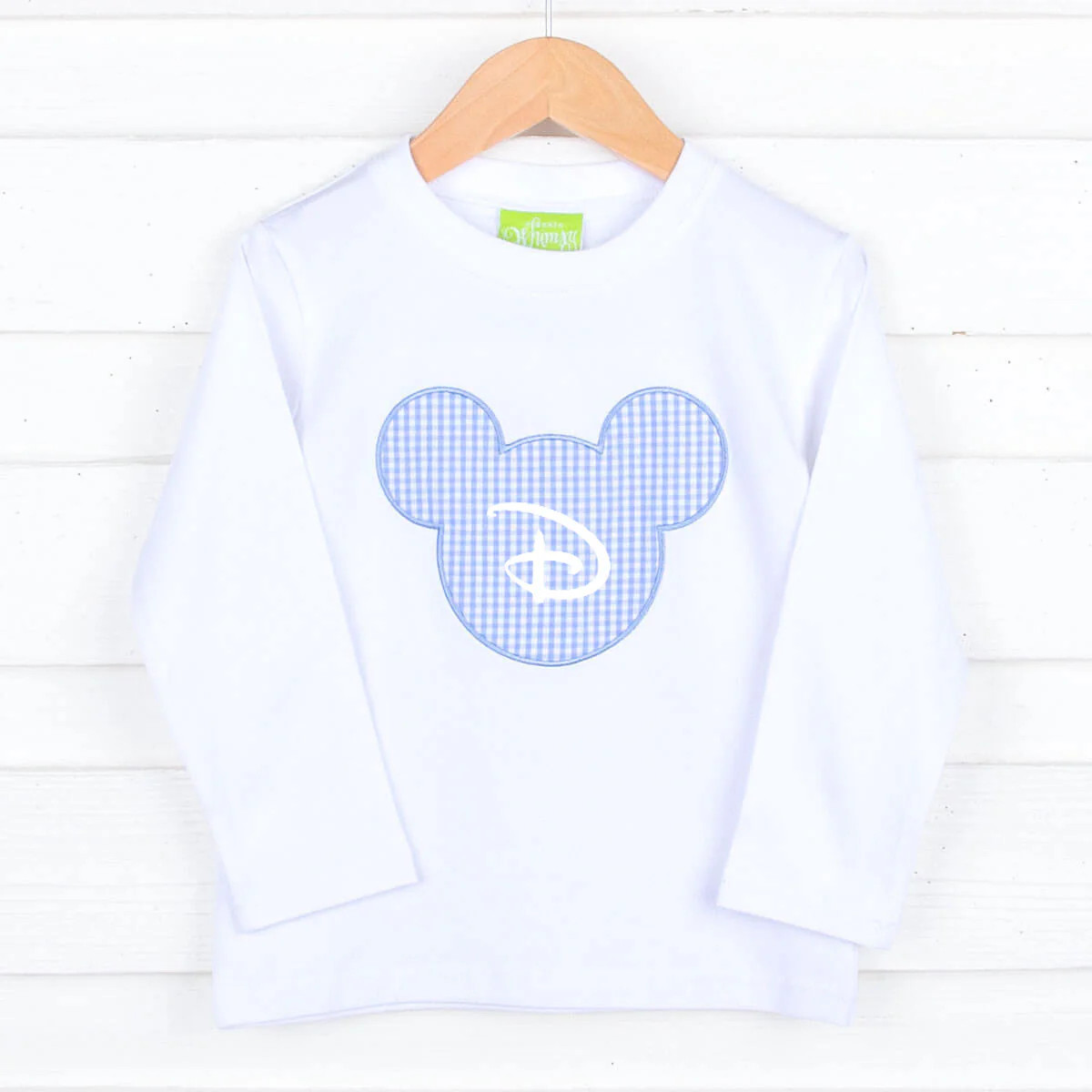 Mouse Ears Long Sleeve Shirt Blue | Classic Whimsy
