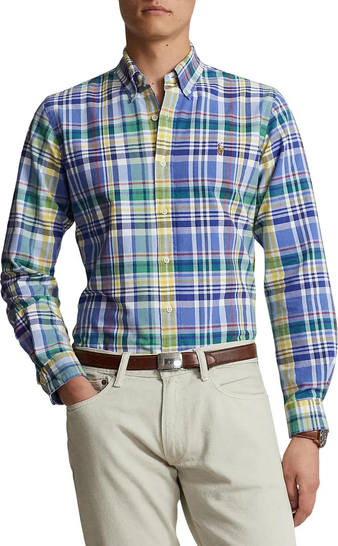 Polo Ralph Lauren Plaid Button-Down Oxford Shirt | Nordstromrack | Nordstrom Rack