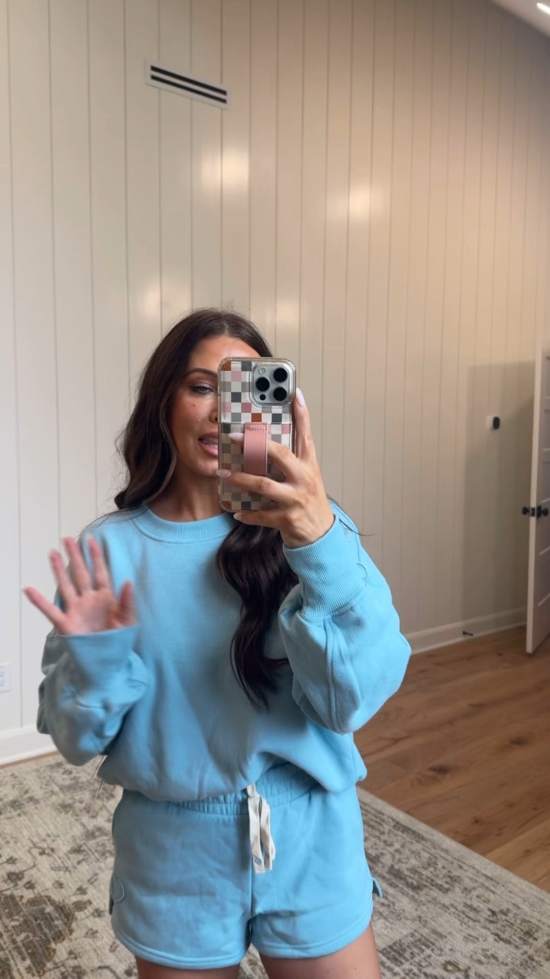 These pieces are so lux feeling! I’m in a size medium top. Small bottom! 

#LTKootd #LTKgrwm #LTKdayinmylife