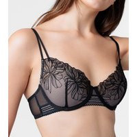 Dorina Black Floral Lace Balcony Bra New Look | New Look (UK)