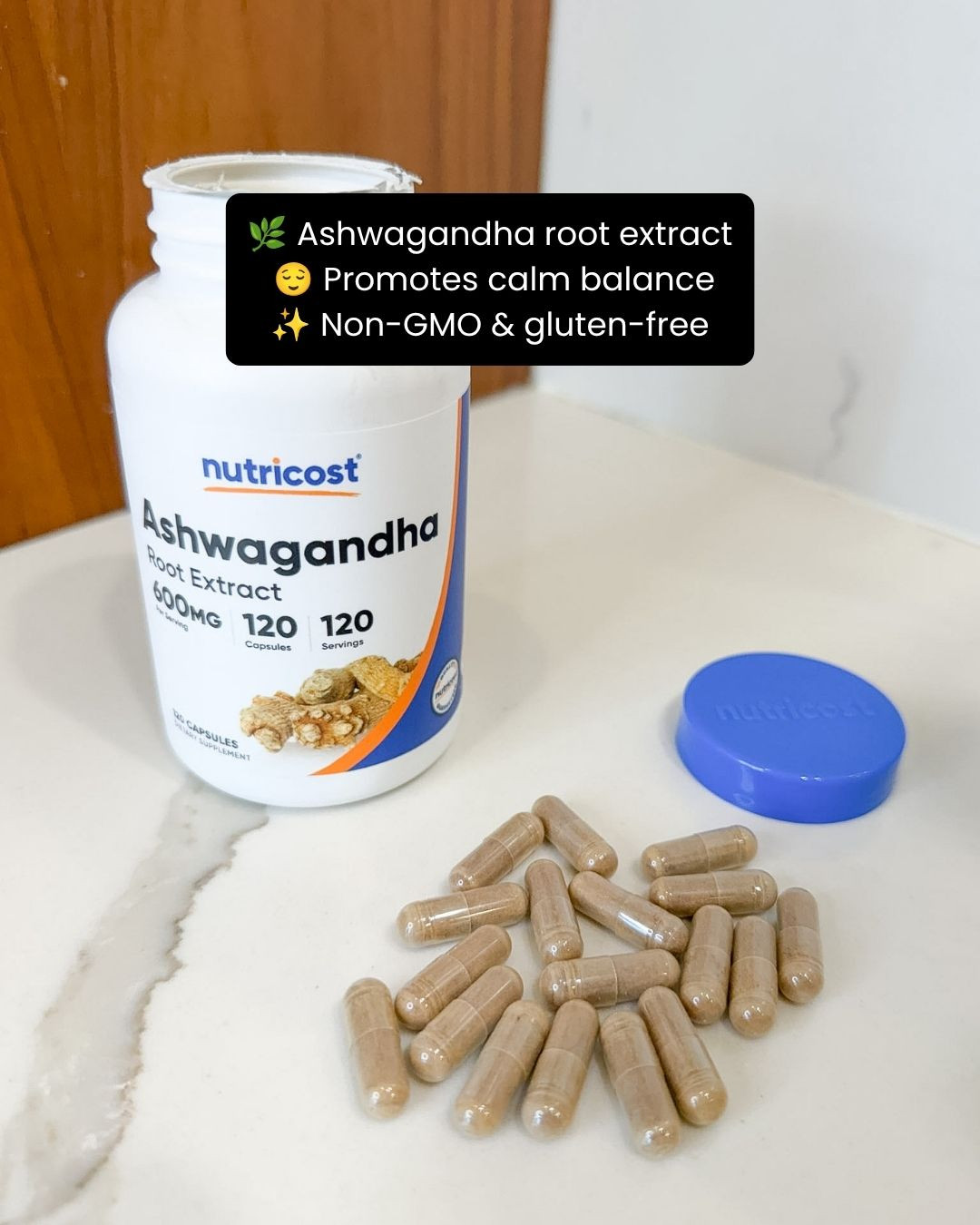 Support balance and everyday wellness the natural (and simple) way 🌿✨ with this Ashwagandha herbal supplement! Designed to fit seamlessly into your daily routine, it helps support overall well-being and makes self-care feel easy and consistent 💖💊. Perfect for busy days when you want a simple wellness habit that works with your lifestyle 👀✨. Trust me, this is one supplement you'll be glad to make part of your routine 💕

#ashwagandha #herbalsupplement #wellnessessentials #healthylifestyle #selfcare #wellnessjourney #healthgoals #nutrition #healthyhabits #wellbeing #dailywellness #naturalwellness #healthboost #supplements #dailyroutine #lifestyleupgrade #easywellness #healthyliving #wellnessinspo #ltkhealth #ltkfinds #musthave #wellnessroutine #balancegoals 

 