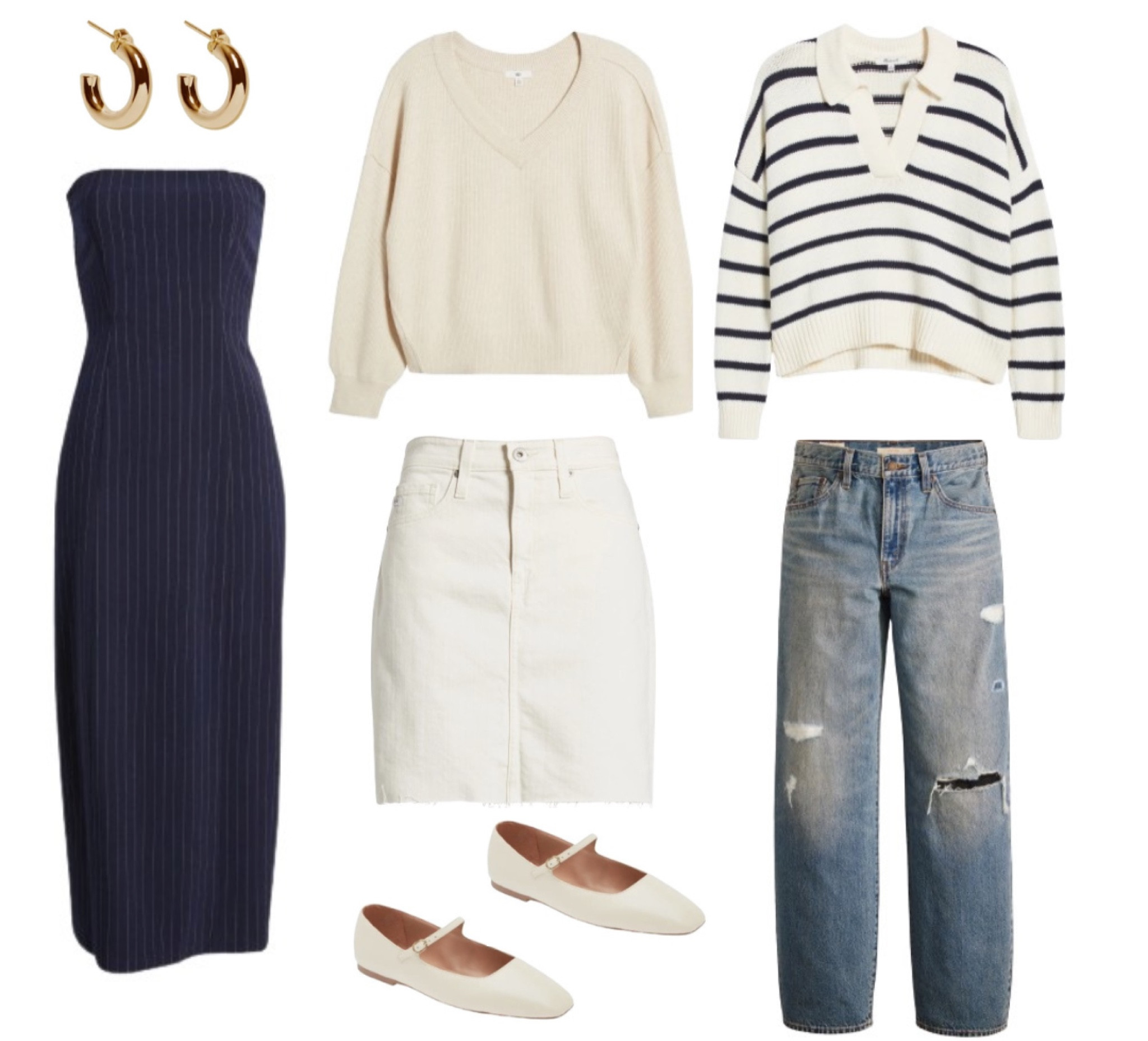 Cream and Ivory capsule! Some of these pieces are selling out from the Nordstrom anniversary sale so I did tag similar options to shop this look as well!

#LTKxNSale #LTKStyleTip #LTKOver40