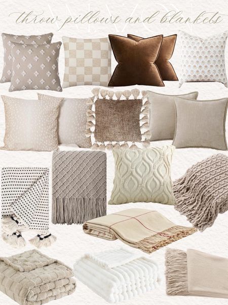 Amazon Neutral accent pillows and throw blankets to add some texture to your space! #founditonamazon #amazonhome #inspire #homedecor amazon home accents, Amazon throw pillows, Amazon home decor 

#LTKhome #LTKfindsunder50 #LTKfindsunder100