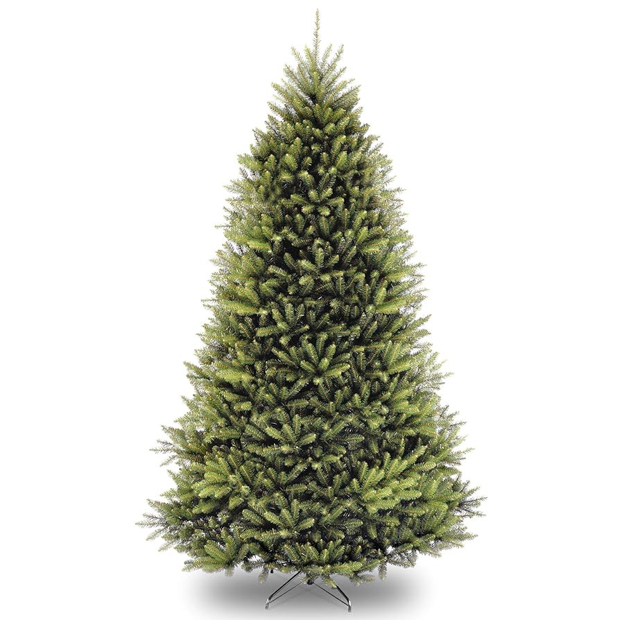 National Tree Company Artificial Full Christmas Tree, Green, Dunhill Fir, Includes Stand, 9 Feet | Amazon (US)