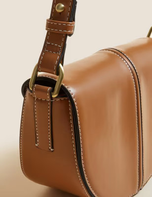 Faux Leather Croc Effect Cross Body Bag | M&S Collection | M&S | Marks & Spencer (UK)