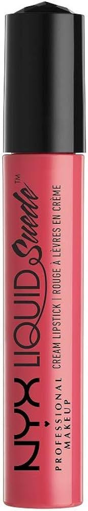 NYX PROFESSIONAL MAKEUP Liquid Suede Cream Lipstick - Life's A Beach (Bright Coral) | Amazon (US)