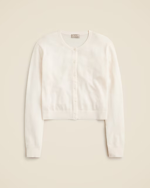 Featherweight cashmere cardigan | J. Crew US