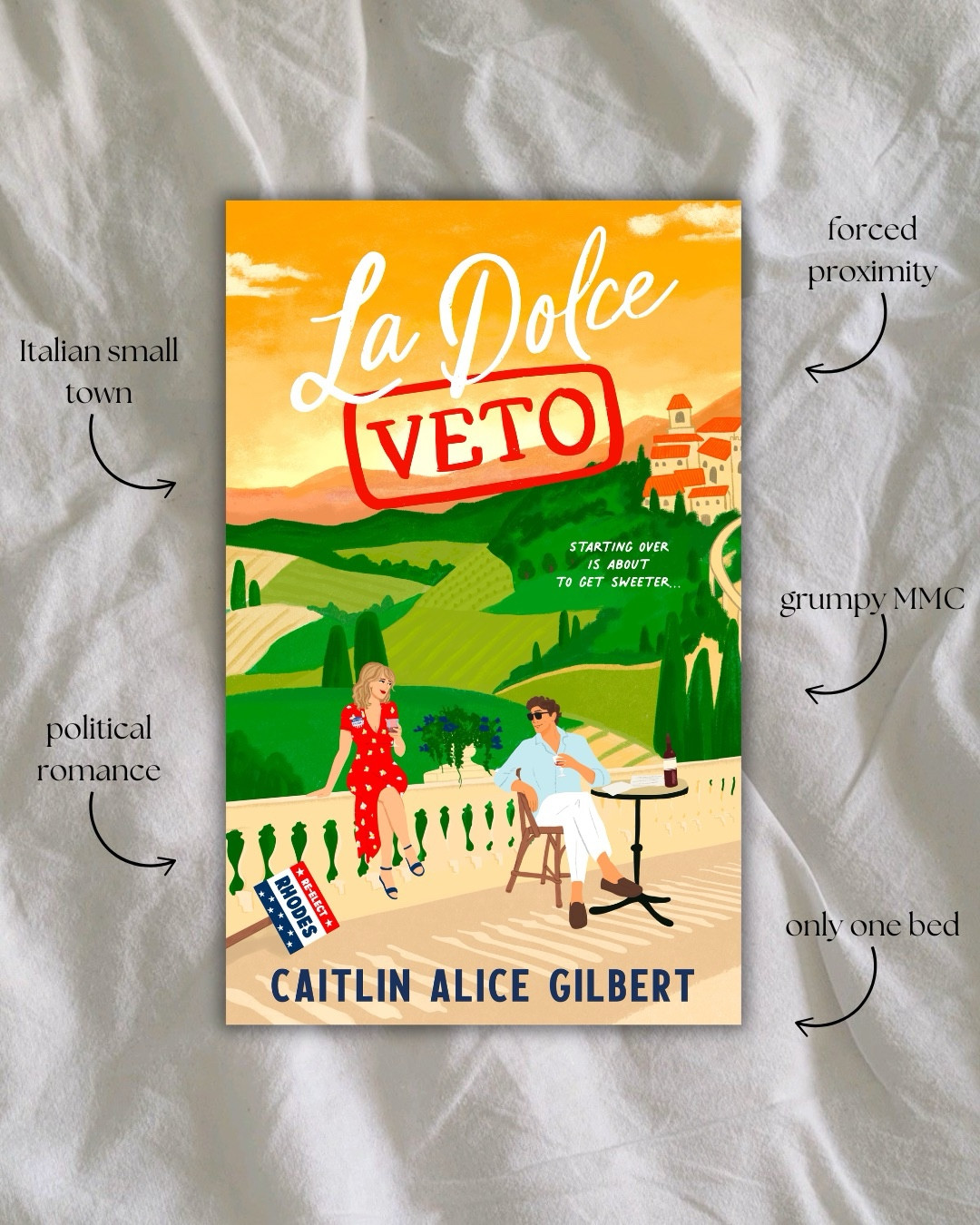 Check out La Dolce Veto by Caitlin Alice Gilbert

Book, books, booktok, romance book

#book #romancebook 

#LTKgiftguide #LTKsummer #LTKtravel
