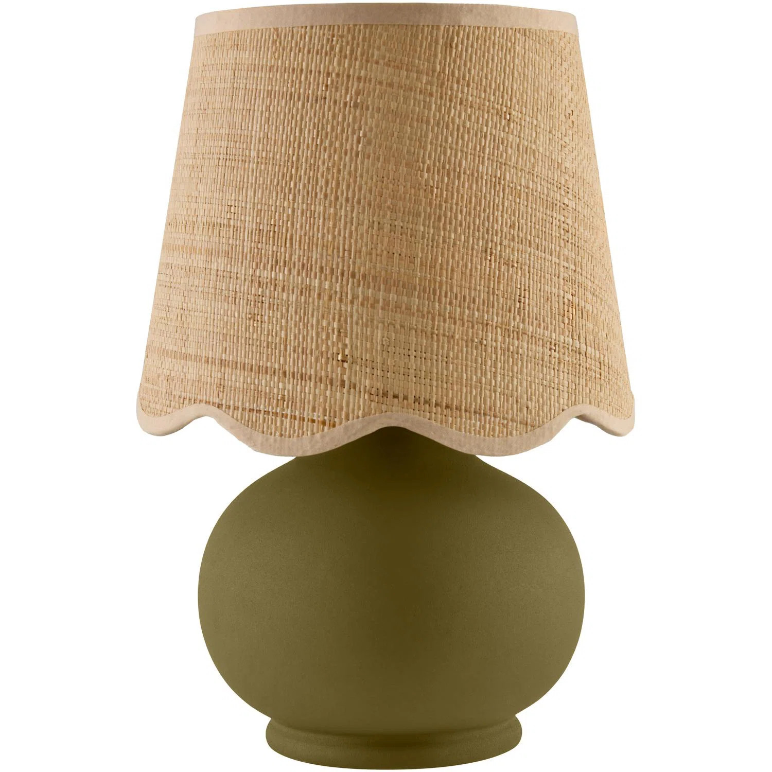 Momsen Scallop Shade Matte Lamp | Birch Lane