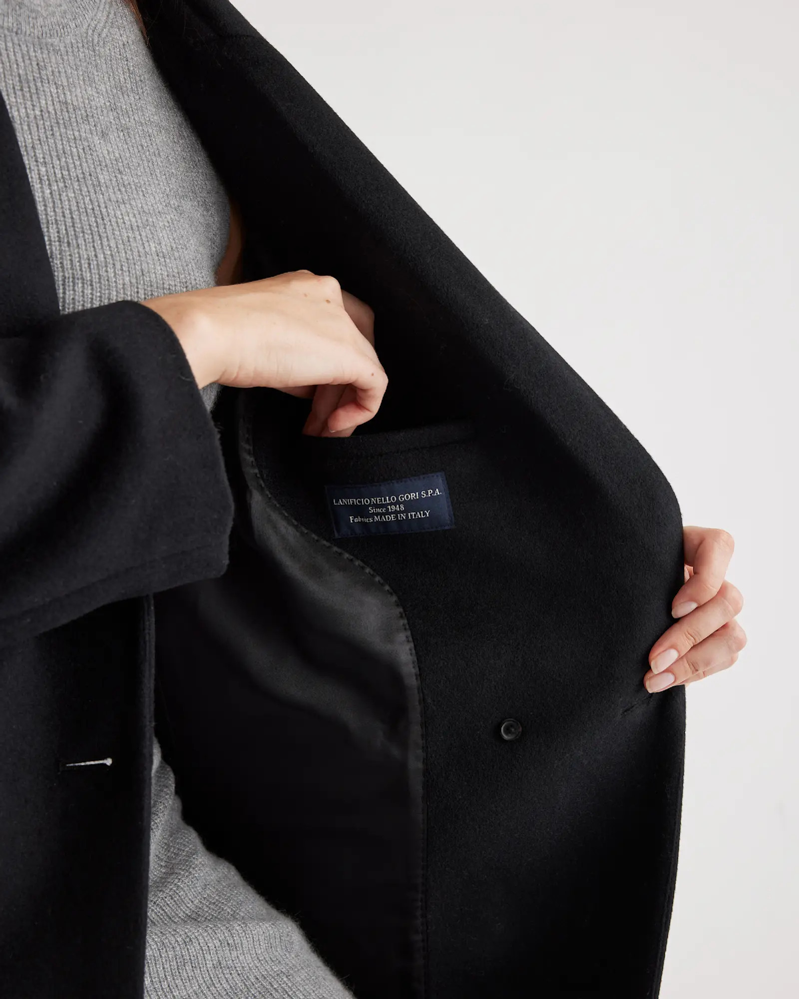 Italian Wool Classic Single-Breasted Coat | Quince