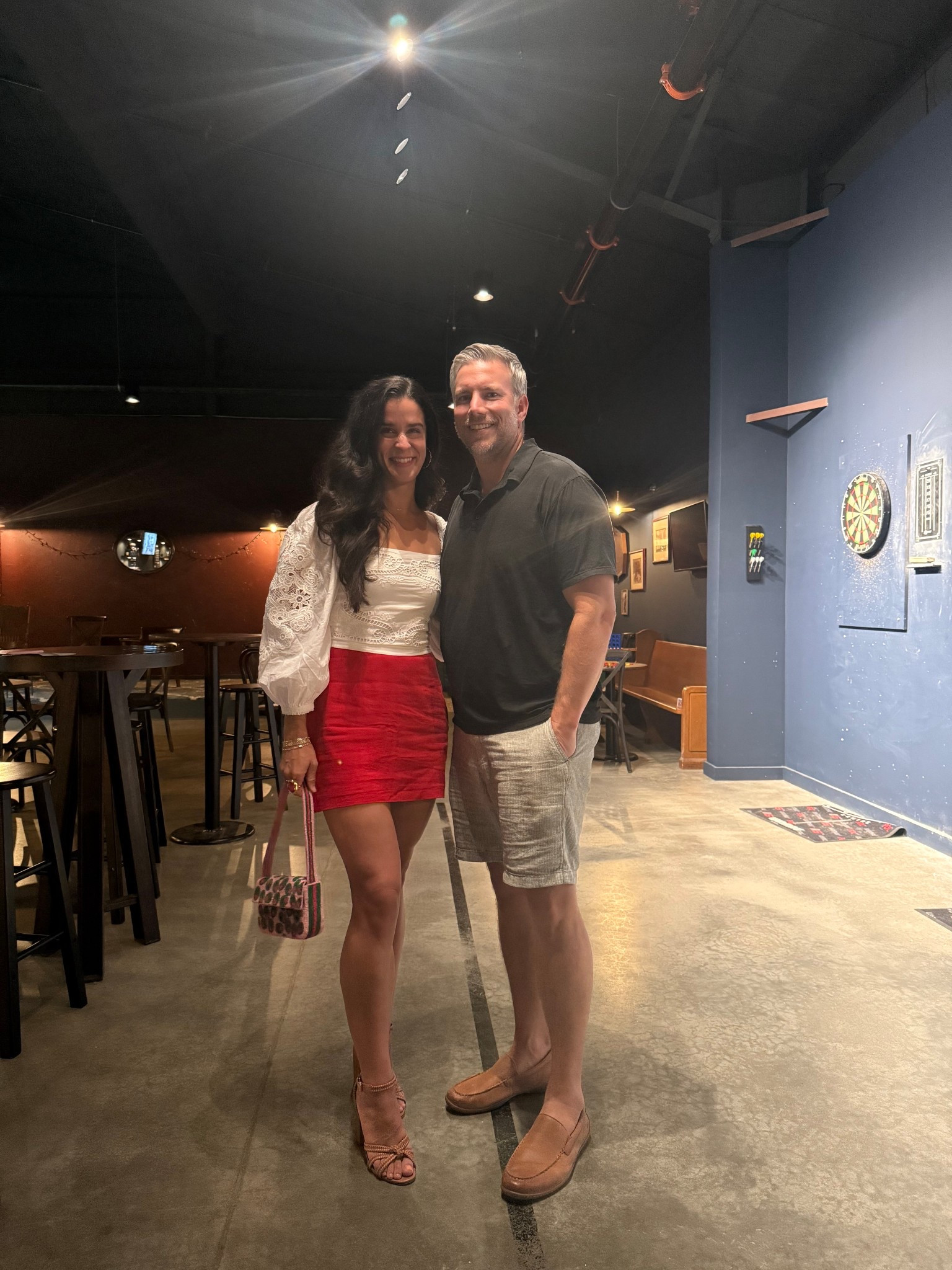 Wearing a small in the top and XS in the skort. 
My specific bag is sold out but on lots of second hand sites. It’s such a fun piece! 
My favorite heels. They’re a couple years old but you can still find them in some sizes! 

#LTKU