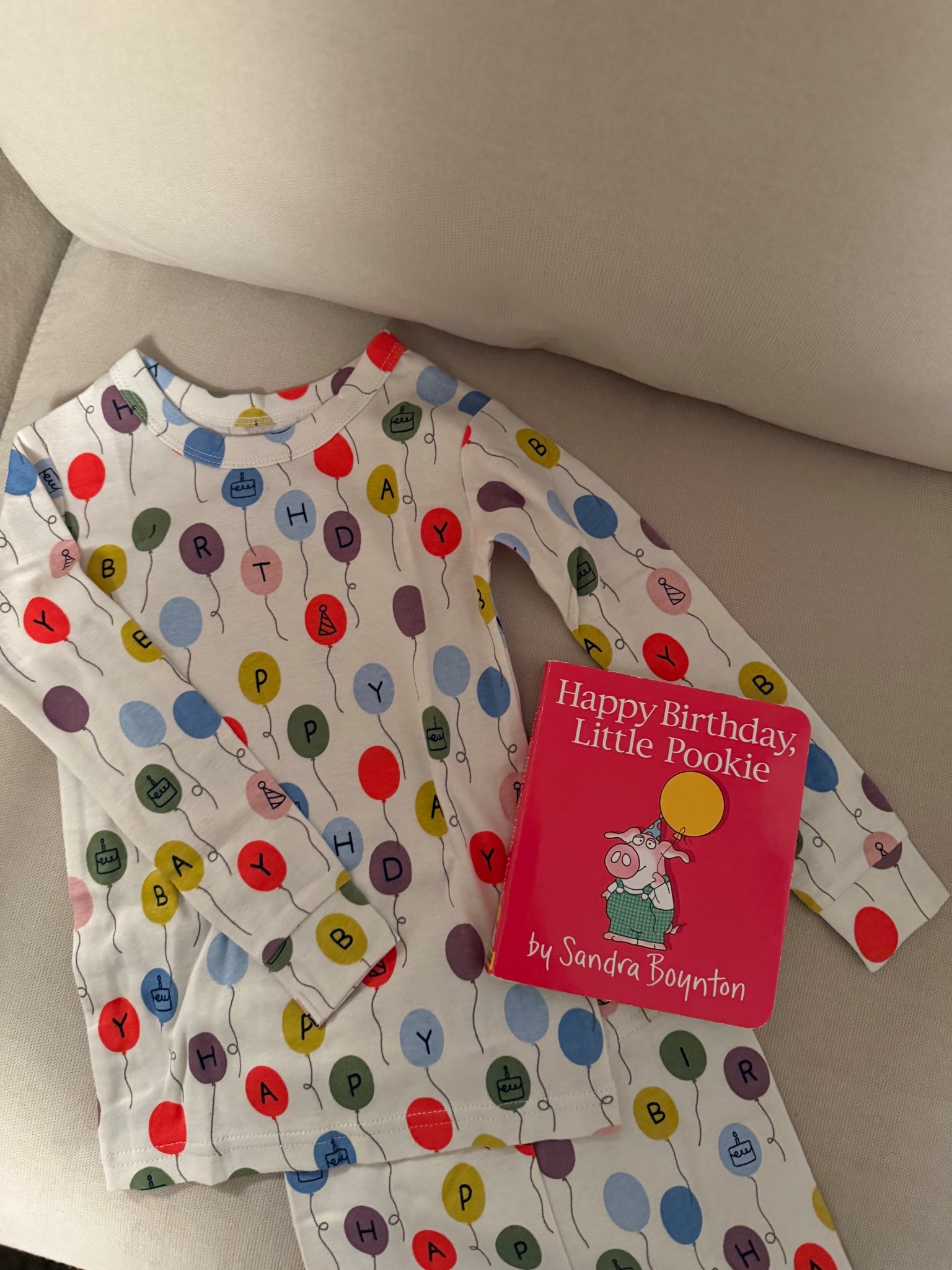Toddler birthday pajamas and birthday book 🎈🎉

#LTKKids #LTKmomlife