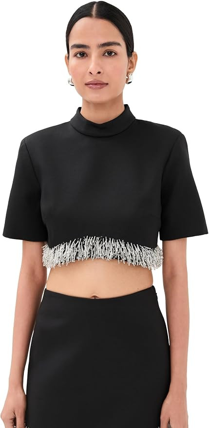 SIMKHAI Women's Jalen Cropped Top | Amazon (US)