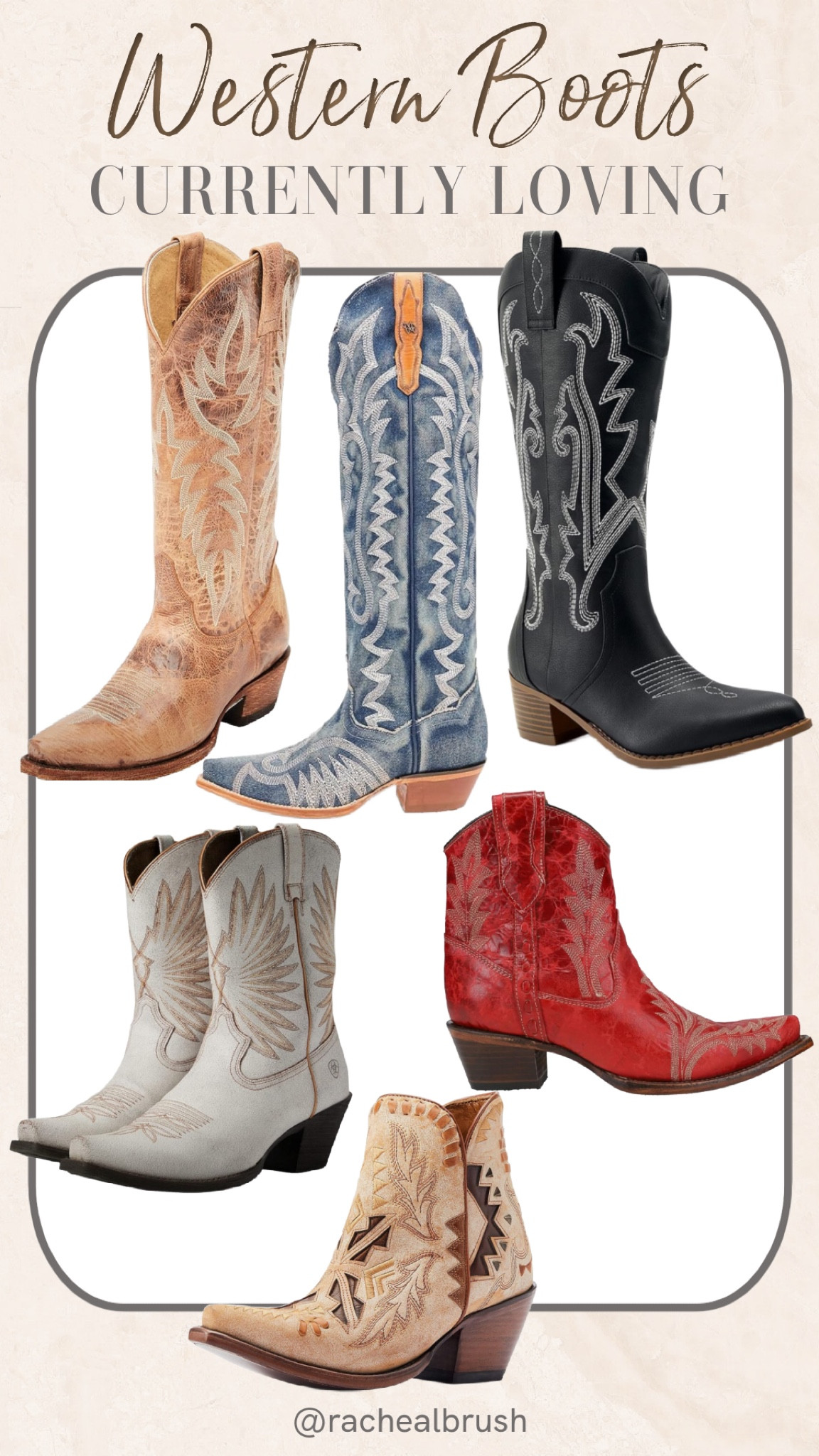 Western boots I’m currently loving! Country Concert Outfit

#LTKShoeCrush #LTKSeasonal #LTKStyleTip