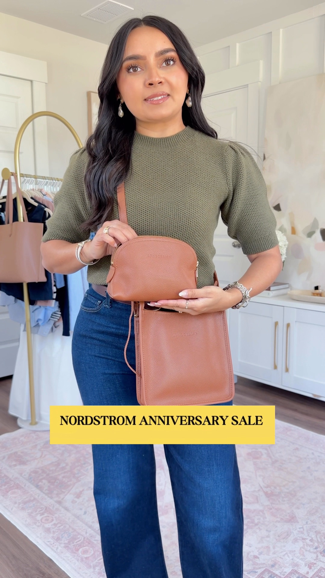Nordstrom anniversary sale!
Green sweater size xxs TTS
Jeans size 26 petite TTS

#LTKootd #LTKPetite #LTKSaleAlert