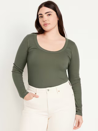 Snug Long-Sleeve T-Shirt | Old Navy (US)