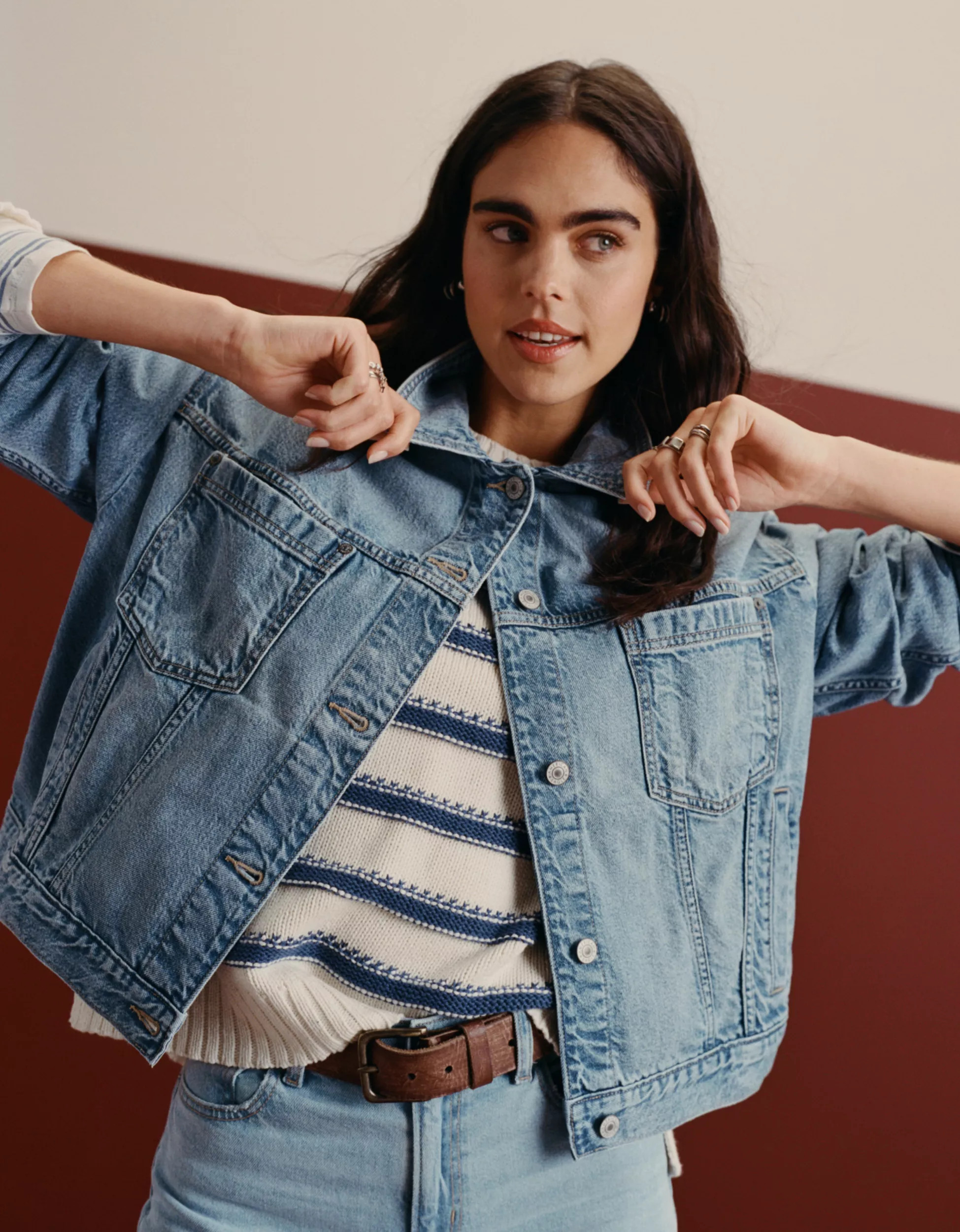 AE Swing Denim Jacket | American Eagle Outfitters (US & CA)