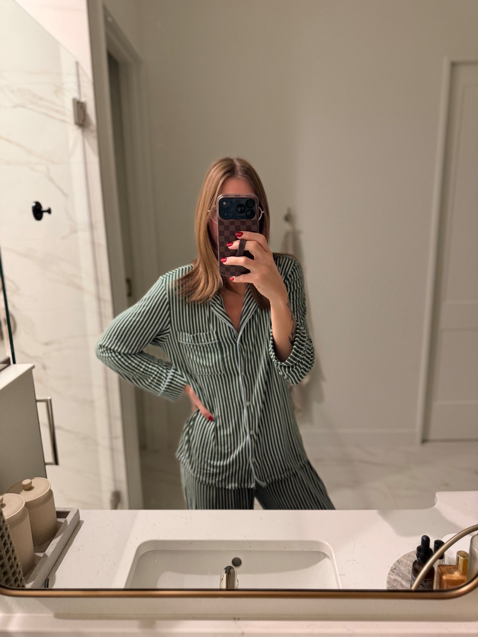 Basically Merry Christmas everyone! Putting up our main tree and decor today 🙌 These holidays pjs are so cozy, wearing a S in the top and bottoms  

#LTKSeasonal #LTKFindsUnder50 #LTKSaleAlert