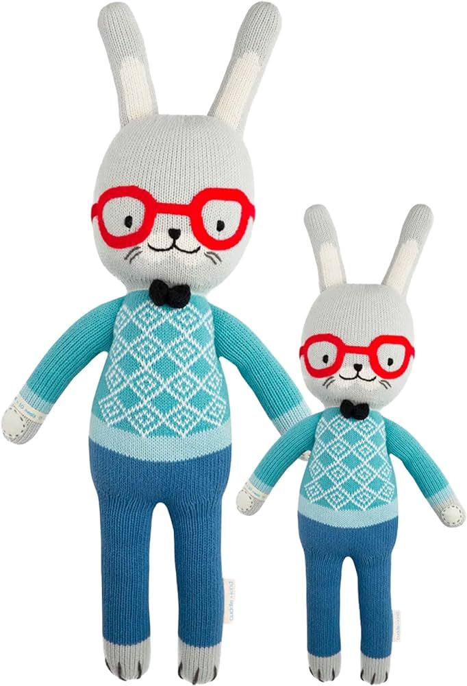 cuddle + kind Benedict The Bunny Doll - Lovingly Handcrafted Dolls for Nursery Decor, Fair Trade ... | Amazon (US)