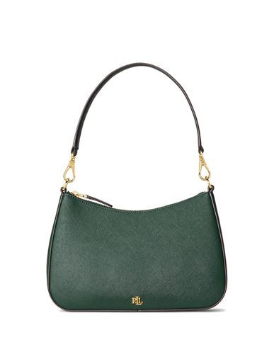 Lauren Ralph Lauren Woman Handbag Dark green Size - Cow leather | YOOX (US)