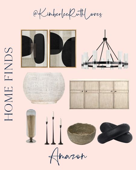 Black and neutral home decor pieces and furtniture finds from Amazon!

#amazonhome #amazonfinds #livingroomrefresh #homeaccent

#LTKFind #LTKhome
