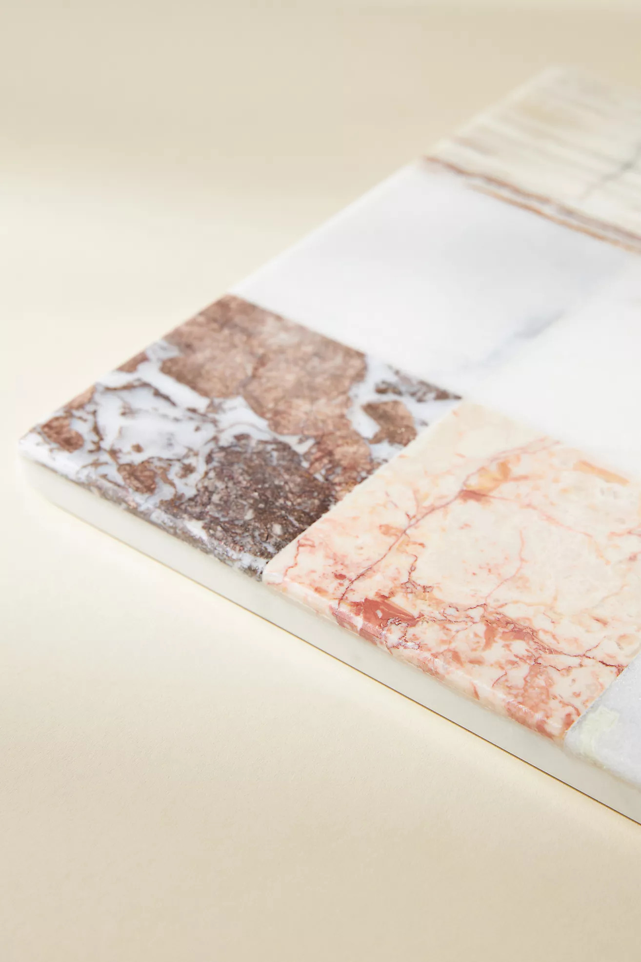 Juliet Checkered Marble Cheese Board | Anthropologie (US)