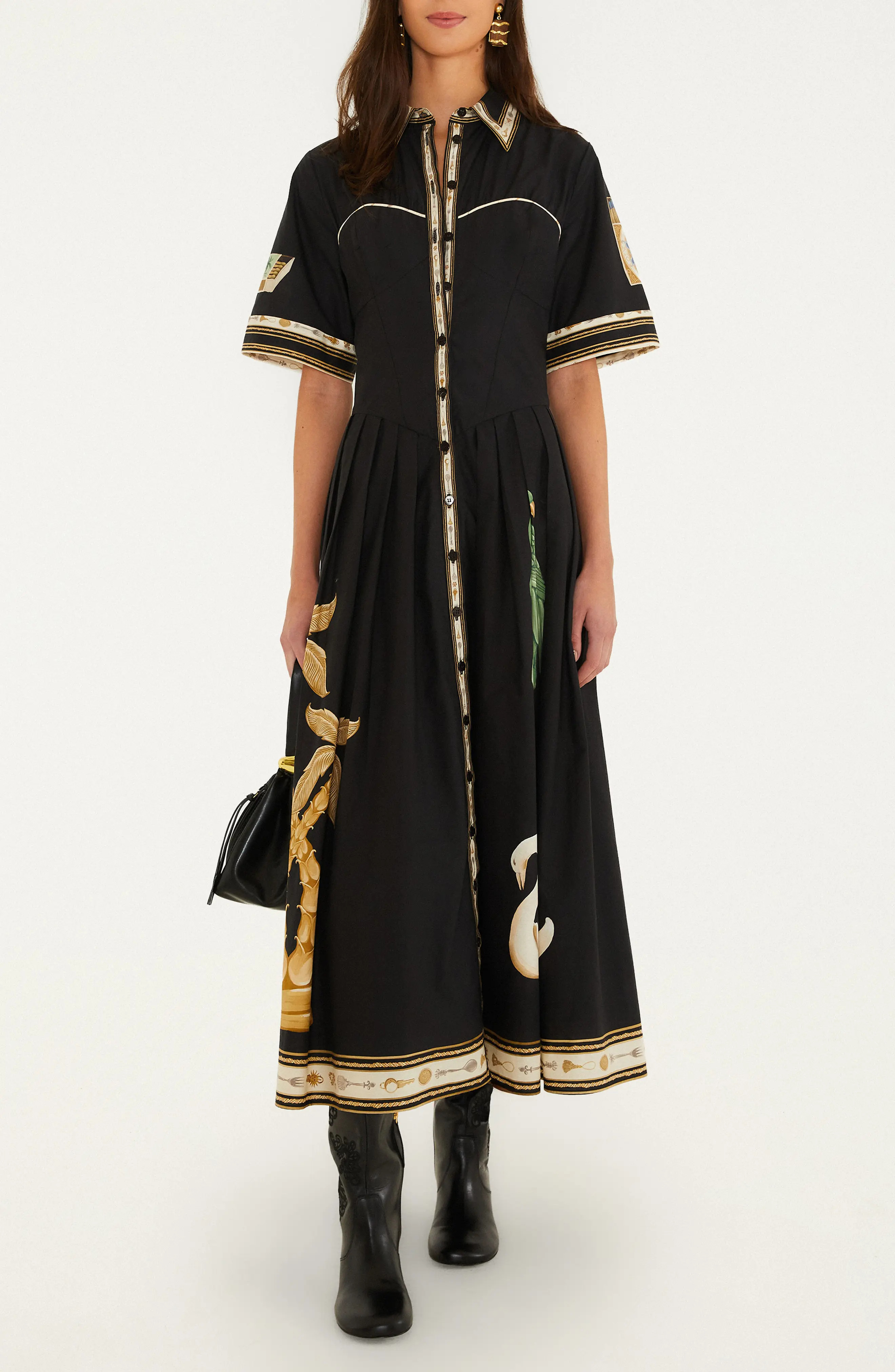 FARM Rio Vintage Souvenirs Midi Dress (Women) | Nordstrom | Nordstrom