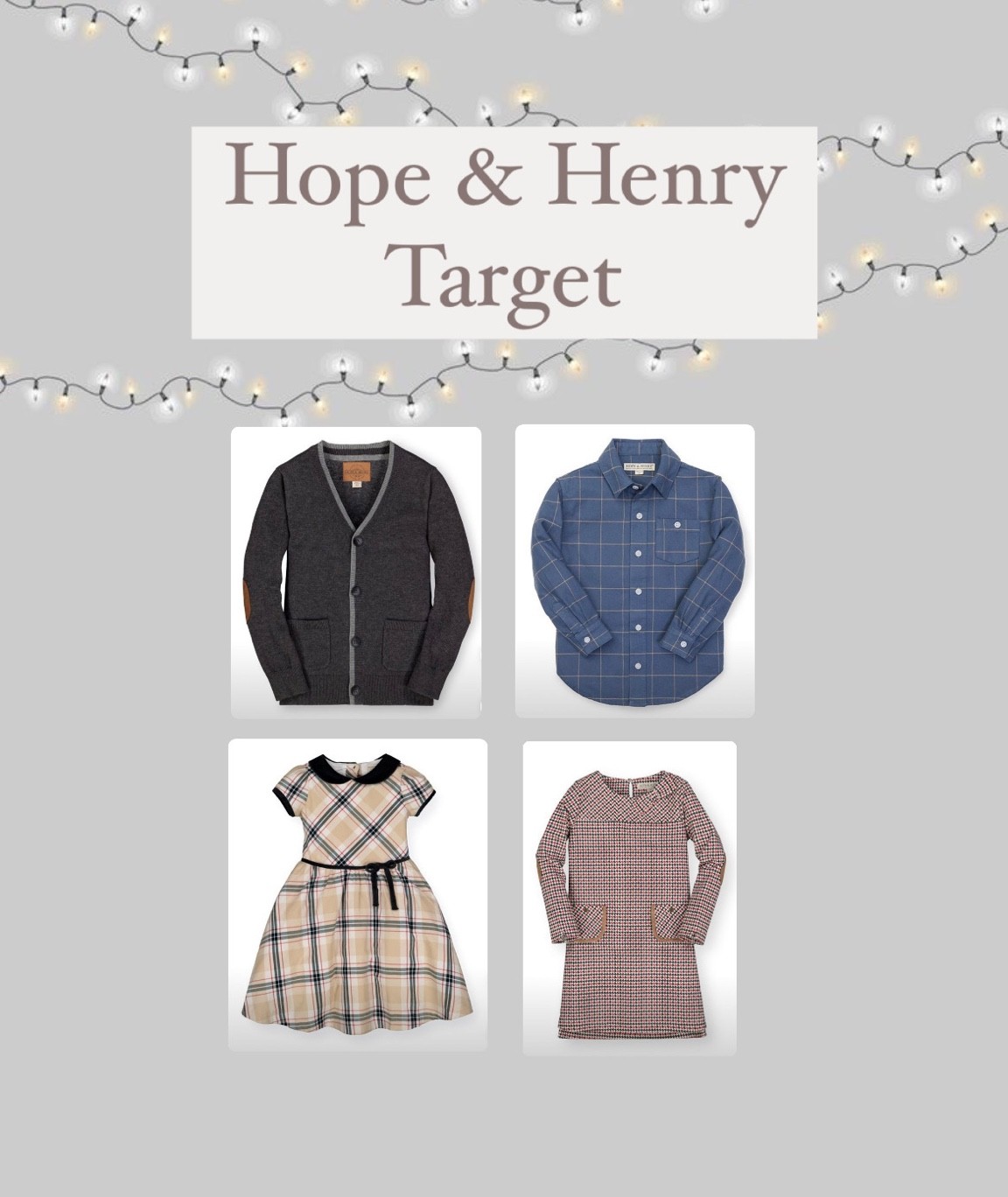 Hope & Henry 💙🤍🎄

#LTKSeasonal #LTKunder50 #LTKHoliday