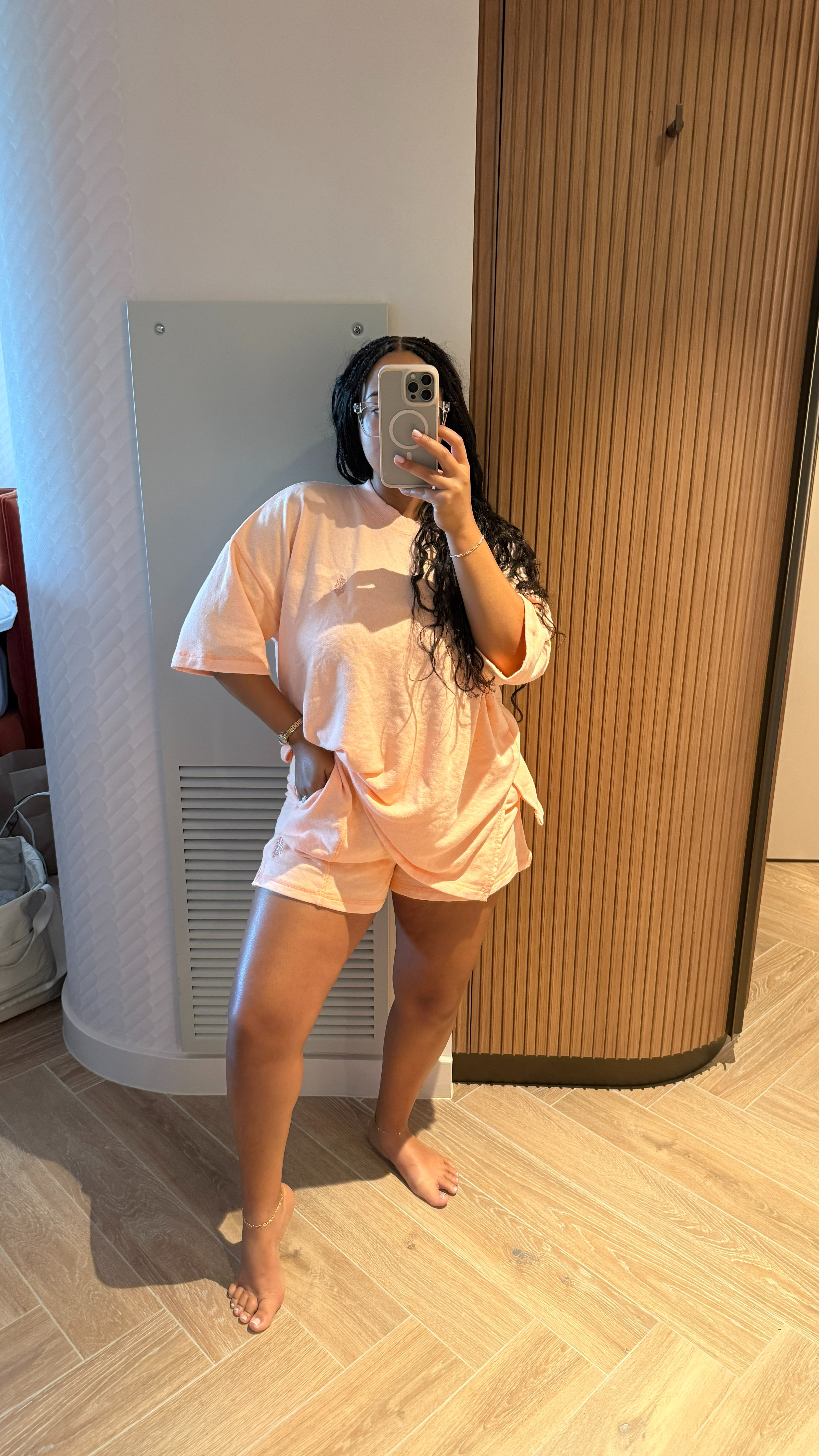 If you love comfy but still want to look put together, this is for you. This Back Me Up Set Heather is lightweight, breathable, and fits so nicely. I didn’t expect to love it this much, and it comes in different colors too!! 

 #LTKootd #LTKmomlife #LTKMidsize