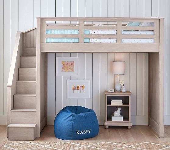 Catalina Stair Loft Bed | Pottery Barn Kids