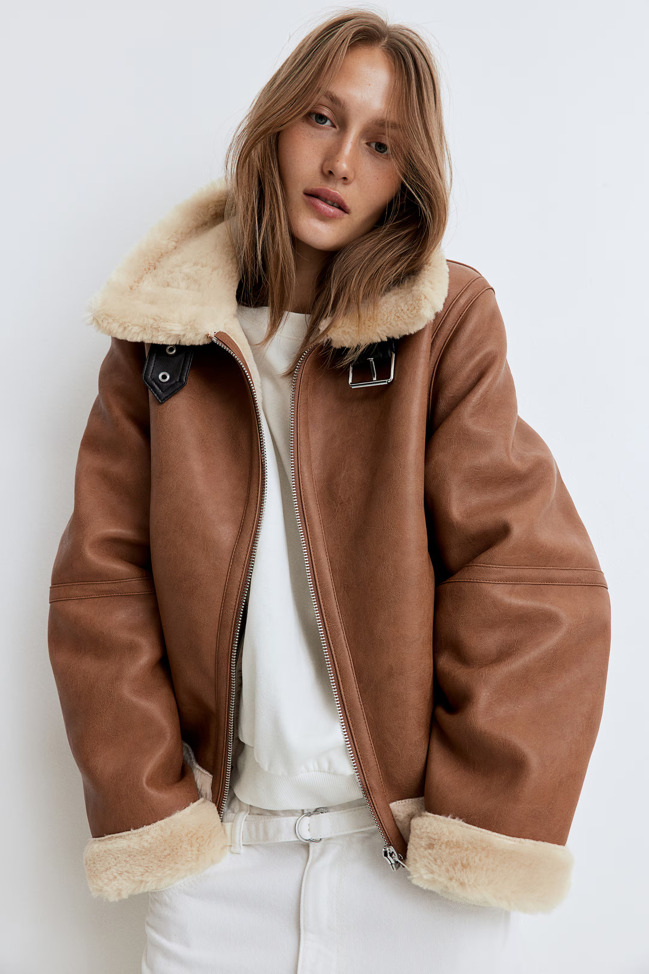 Aviator jacket | H&M (UK, MY, IN, SG, PH, TW, HK)
