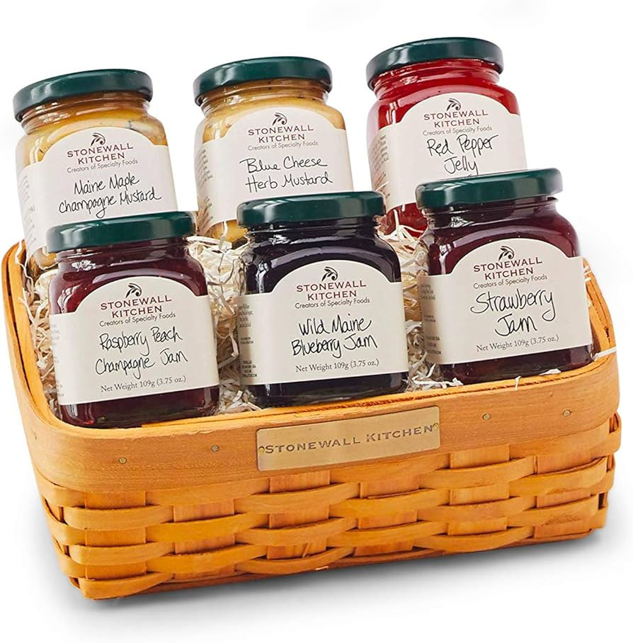Stonewall Kitchen Stonewall Sampler Gift Basket (6 Piece) | Amazon (US)