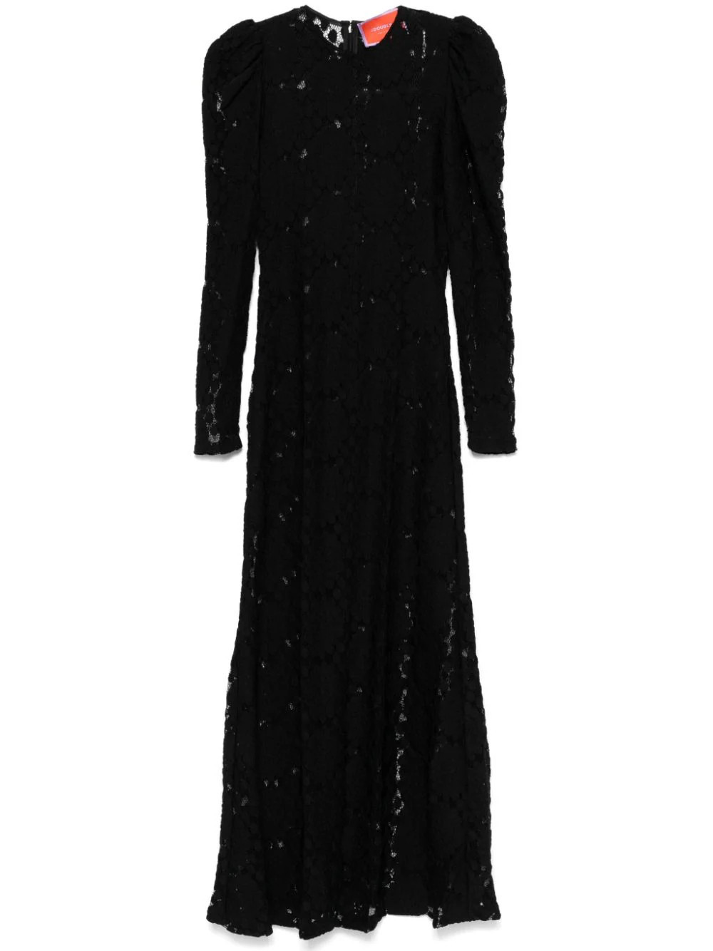 La DoubleJ Swing lace maxi dress - Black | Farfetch Global