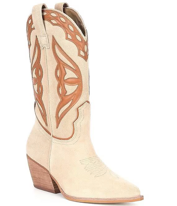Wynter Suede Western Boots | Dillard's