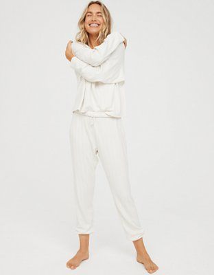 OFFLINE By Aerie Cozy Class Foldover Jogger | American Eagle Outfitters (US & CA)