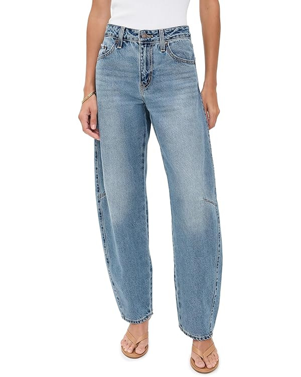 Levi's Women's Baggy Dad Barrel | Amazon (US)