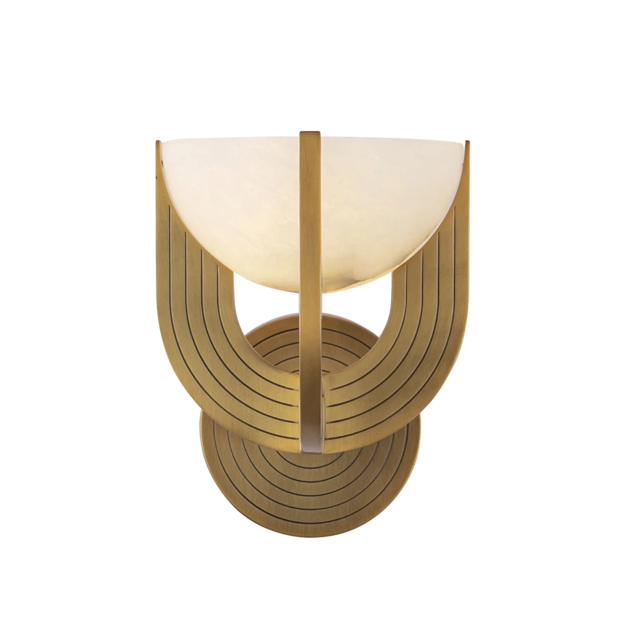 Alora Lighting Wv362106-Unv Colette 9" Tall Led Bathroom Sconce - Vintage Brass / | Walmart (US)