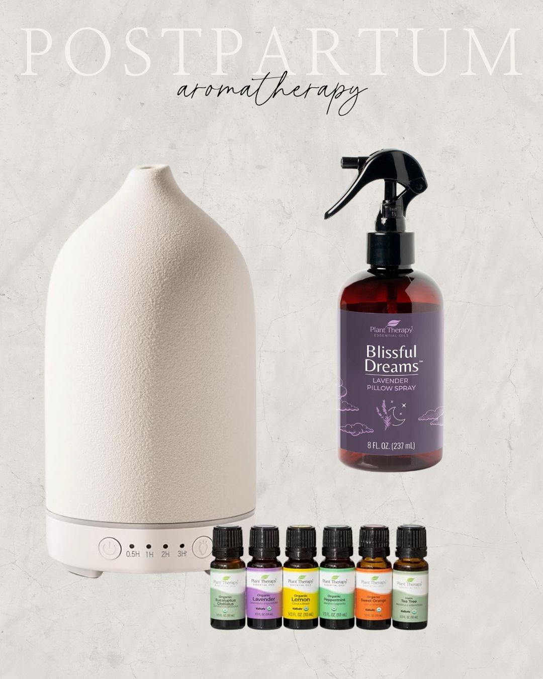 Postpartum aromatherapy favorites, all completely non-toxic and made to support your sense of soothing, calmness. 

 #LTKHome #LTKBaby #LTKBump