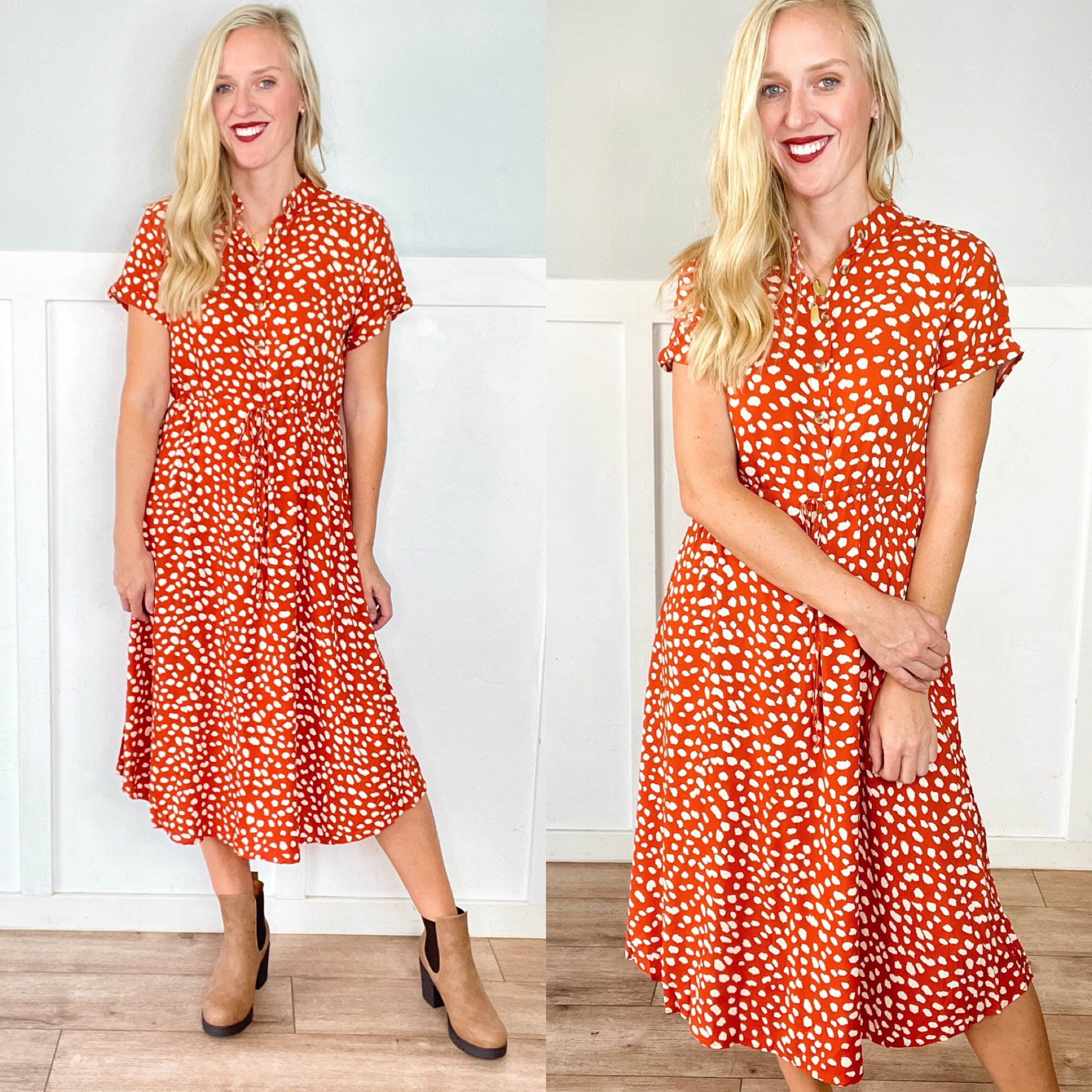 Perfect fall Amazon dress. I’m wearing a size small. 

#LTKunder50 #LTKSeasonal #LTKstyletip